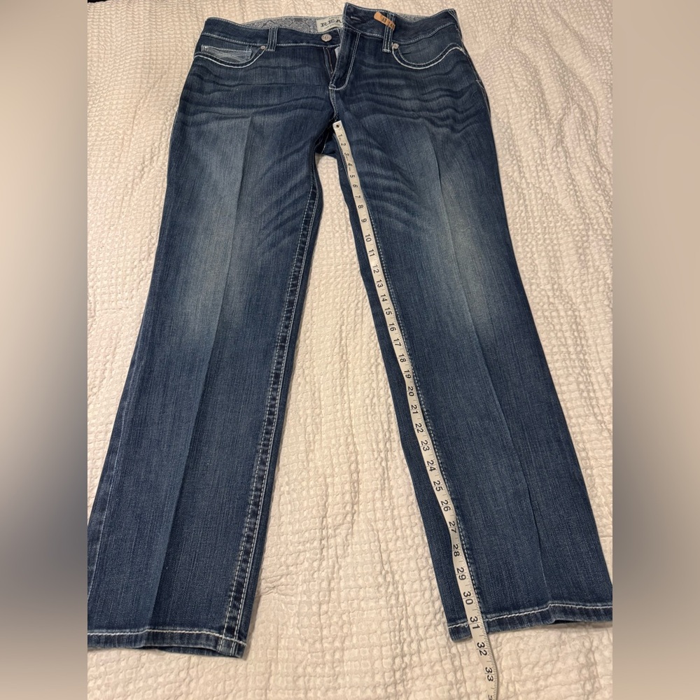 Ariat women’s riding jeans 
33 short 
Mid rise straight